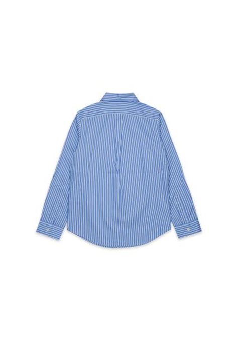 Camicia con logo N°21 KIDS | N210FC N05180N809